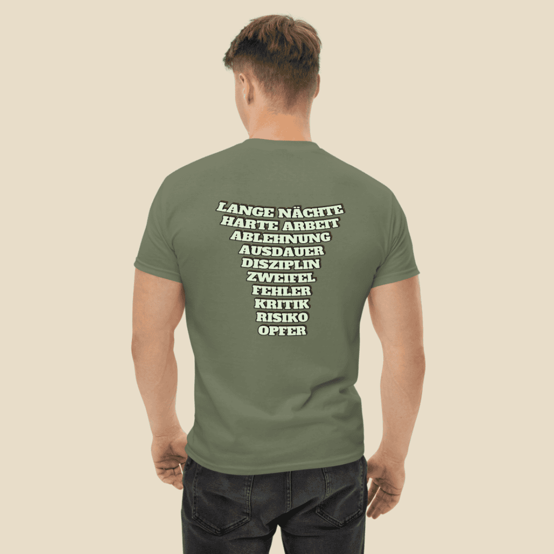 Klassisches Herren-T-Shirt - Rise&Grind